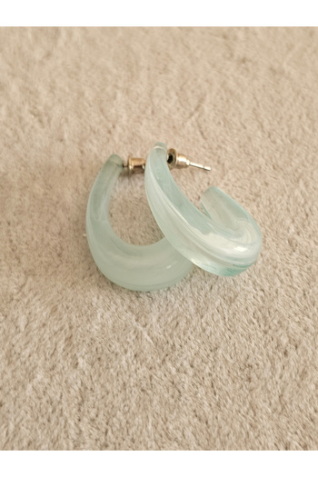SiestaAccessories Light Blue Color Acrylic Earrings
