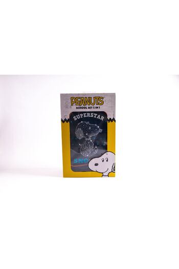 PEANUTS 18"TROLLEYBAG+LUNCH BAG+PENCILCASE+WATER BOTTLE+LUNCH BOX