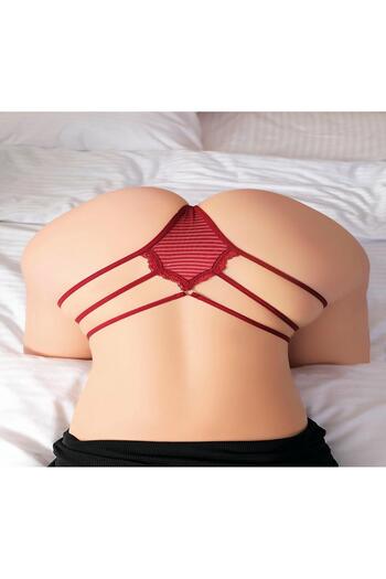 civetta Mulvxbrf Brf02 Large Size Rope Detailed Burgundy Thong String (Mulvix)