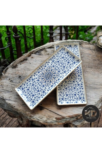 Kütahya Porselen 2 Ad. 35 X 15 cm Kayak Plate