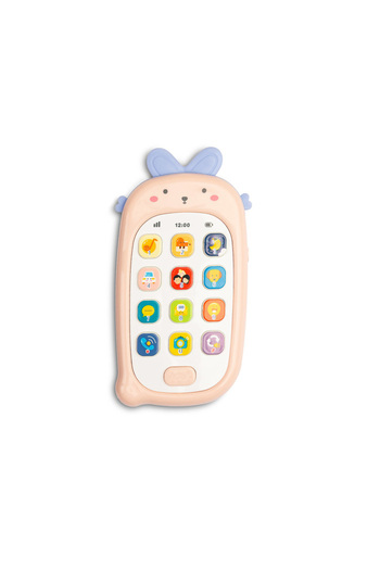 rexa Baby Rabbit Cell Phone Mobile Baby Toys for Toddlers Music Toys With Teether
