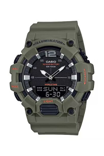 Casio CASIO Men's Analog-Digital Black Dial Watch - HDC-700-3A2VDF