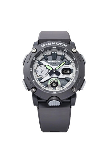 G-SHOCK G-SHOCK Men's Analog-Digital Grey Dial Watch - GA-2000HD-8ADR