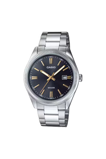 Casio CASIO Men's Analog Black Dial Watch - MTP-1302D-1A2