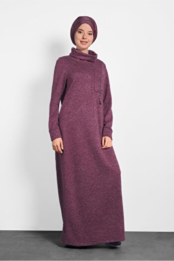 Alvina Knitting Dress with Ankle 40397