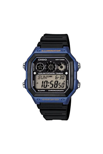 Casio CASIO Men's Digital Grey Dial Watch - AE-1300WH-2A