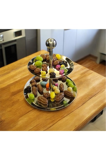 Tiamo Small Storey Presentation Holder 18/10 Stainless Steel