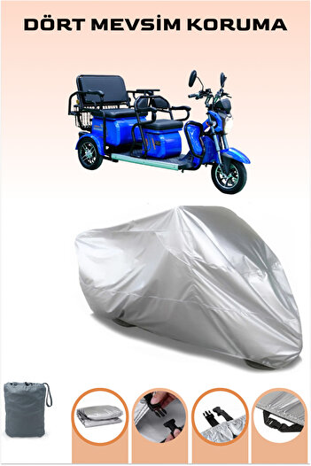 Breen Gray Arora Xlt 48 Derya Three Wheel Electric Motor Tarpaulin