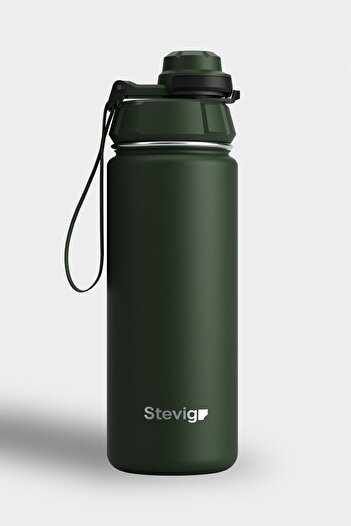 Stevig 500 Ml Steel Thermos - 1 Design, Leak-proof and Leak-proof Green St-208