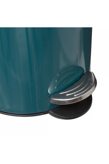 5FIVE Jaune Blue green waste bin, metallic, 3 liters, 17x25 cm