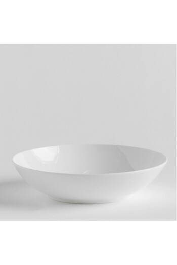 HomeVibes Bianco deep plate