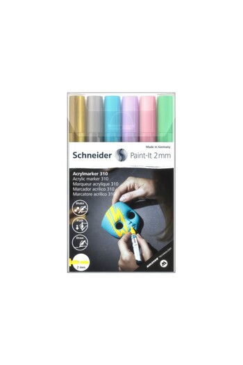 SCHNEIDER Acrylic paint marker Paint-It 310 2 mm Schneider 6 pcs/set2