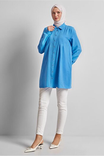 Alvina Shirt Collar Tunic 45496