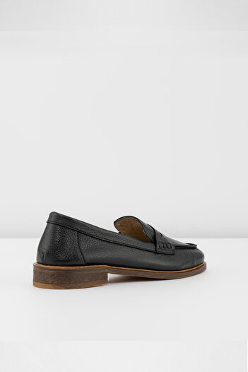 Aldo Rouen-tr - Hakiki Deri Siyah Kadın Loafer