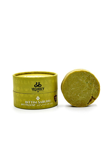 Yaşarbey Mardin Handmade 100% Natural Pure Bıttım Soap Without Additives 120 Gr [Hair Loss Stops]
