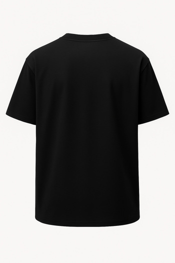 nirvoda Oversize Virgo Zodiac Heart Wide Cut Printed T-Shirt