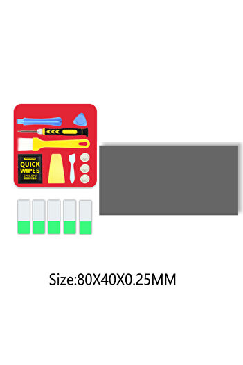 Choice 80x40x0.25 Honeywell PTM7950 8.5W Phase Change Silicone Pad Sheet Laptop Phase Change Silicone Greas