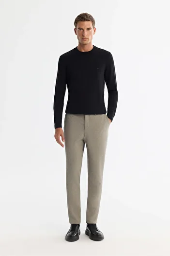 Avva Ανδρικό παντελόνι βιζόν Slim Fit με πλαϊνές τσέπες Bi-stretch Suit A42y3212