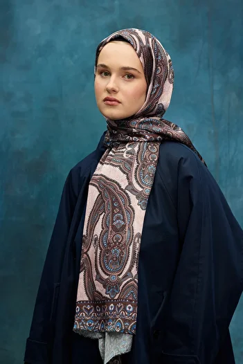 cs camellia scarf Κρυστάλλινο Σάλι - Βιζόν