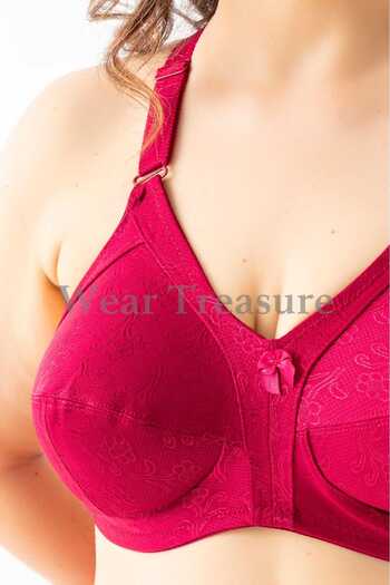 wear treasure Plus Size (110-130) t & D Cup for Women with Wire Support Immersive