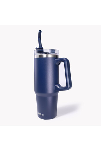 Botella Insulated Water Bottle Megaflask - Leakproof Stainless Steel, Sports & Outdoor 900ml, Blue