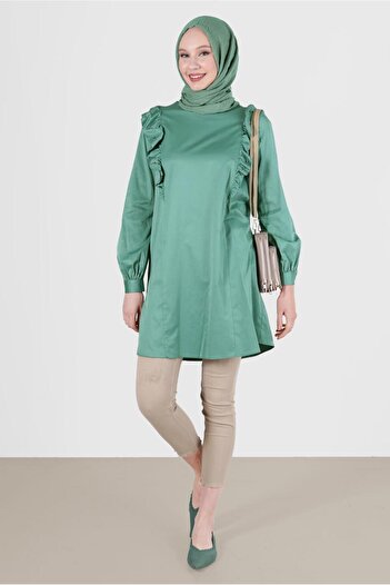 Alvina Tunic 42603 - Ruffle Detailed