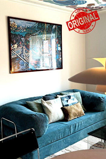 Dekoro YENY SOFA FİTİLLİ KADİFE, MODERN, PRATİK, YER YATAĞI, DAYANIKLI, BONDEX SÜNGER, ÖZEL ÖLÇÜ İMKANI