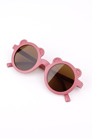 Della Pianto Sweet Children's Sunglasses with Teddy Bear Lilac