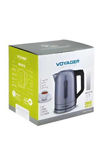 Voyager Stainless Steel Electric Kettle – Fast Boil, Auto Shut-Off