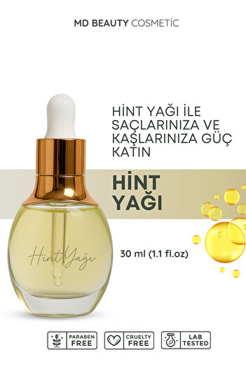 MDBeauty Soğuk Sıkım Hint Yağı