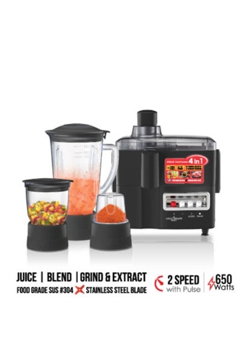 Sanford Sanford 4-in-1 Multifunction Food Mixer, Black