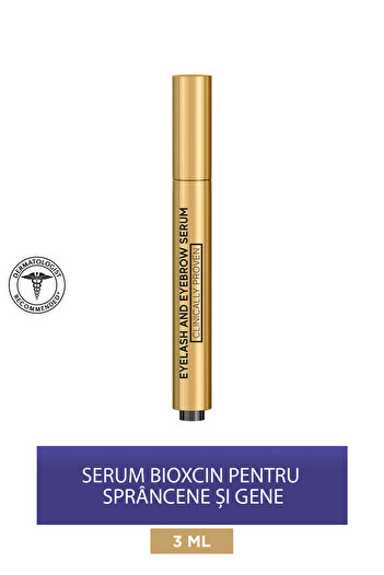 Bioxcin Eyebrow and Eyelash Serum with Collagen and Hyaluronic Acid 3 ml