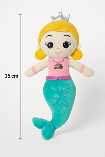 farddad Mermaid Plush Toy |   35 cm Cute Mermaid |   Baby Cute Gift