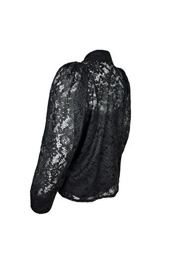 KAMEYA Black Lace Shirt