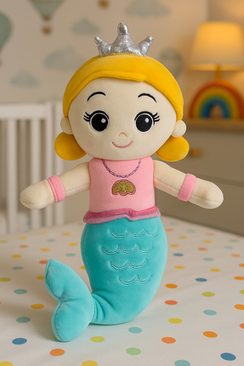 farddad Mermaid Plush Toy |   35 cm Cute Mermaid |   Baby Cute Gift