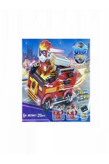rexa Paw Patrol Construction Building Set – Creative Block Toy for Kids Featuring Favorite Characters