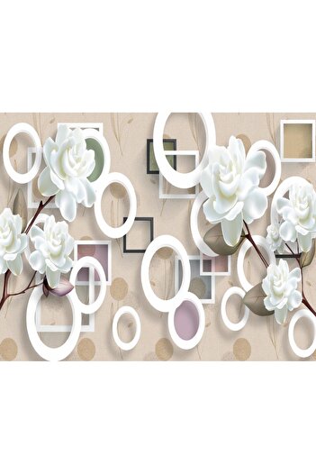 media Abstract floral wallpaper4, 300 x 250 cm