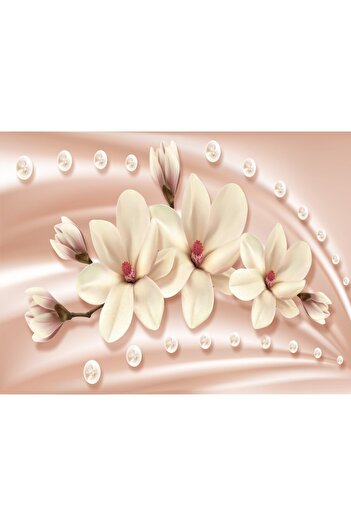 media Abstract floral wallpaper, 400 x 250 cm