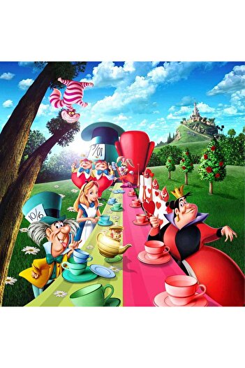 media Alice in Wonderland sticker, 135 x 225 cm