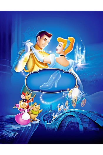 media Cinderella sticker, 135 x 225 cm
