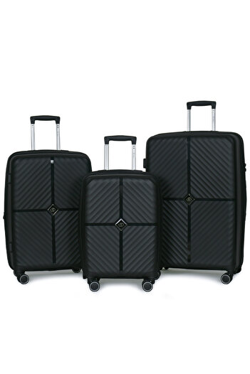 Shihon Shehyoun 3-Piece Anti-Shatter Luggage Set