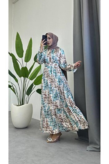 HİJAB STORE Spring Dress Green