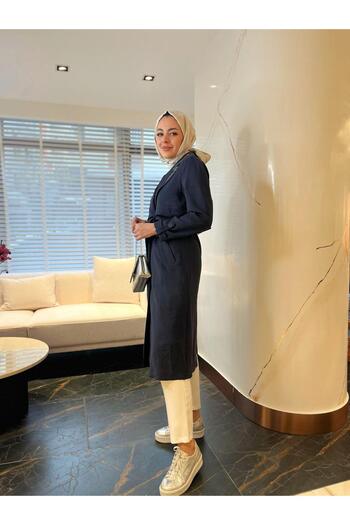 Moodbasic Stone Embroidered Cupra Trench Without Lining-2573