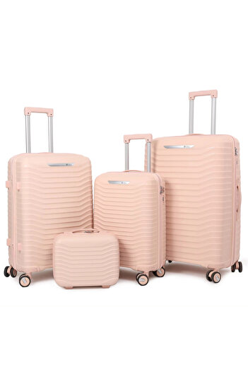 Shihon Shehyoun 4-Piece Anti-Shatter Luggage Set