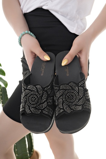 Modafırsat Women's Slippers Stylish Home Out Beach Summer Casual Slippers