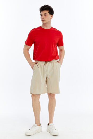 OXVİN Men's Parachute Thin Fabric Comfortable Fit Shorts
