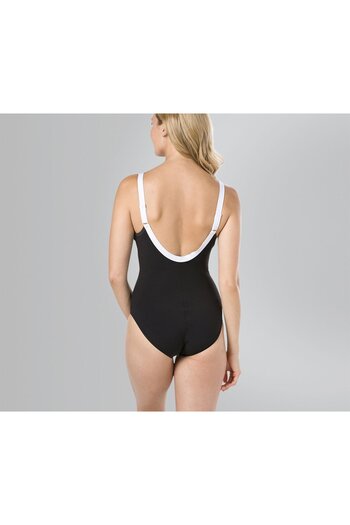 SPEEDO Women Aqua Jewel Swimsuit, Black