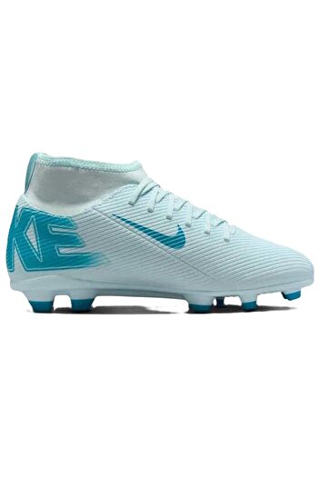 Nike JR Superfly 10 Club FG/MG Сині дитячі бутси з манжетами