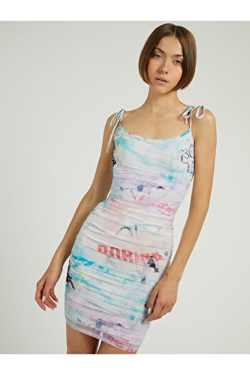 Guess Sl Watercolor Women's Dress