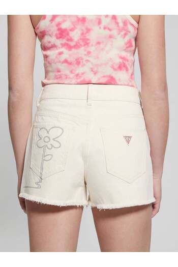 Guess Mom Women's Relaxed Fit Denim Shorts